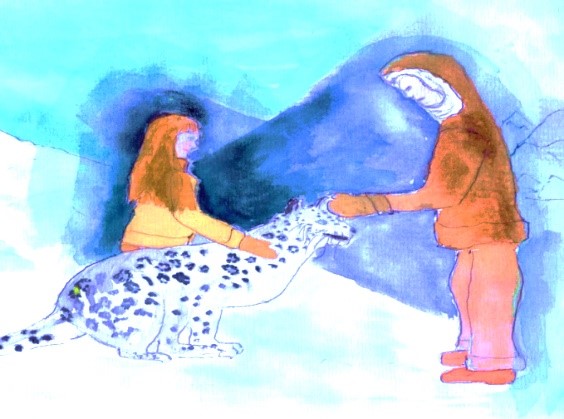 Splash Courage and the Monk